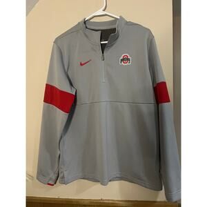 Nike Ohio State 3/4 Zip Pullover